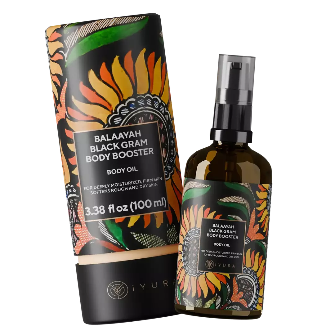 Balaayah Black Gram Body Booster Body Oil iYURA 