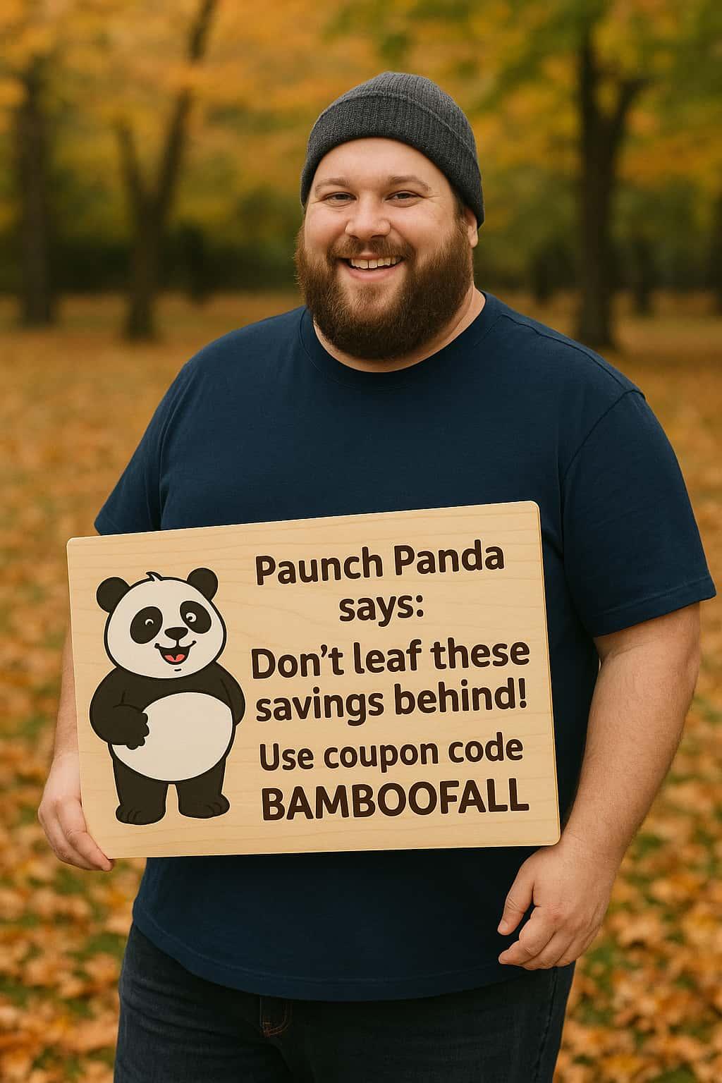 Fall Into Comfort: 10% Off Big & Tall Bamboo T-Shirts