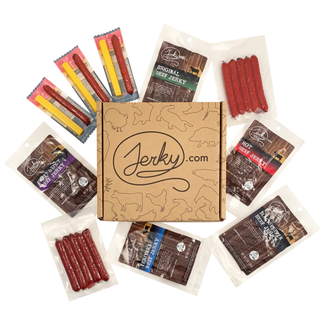 Beef Jerky Snacks Gift Box by Jerky.com
