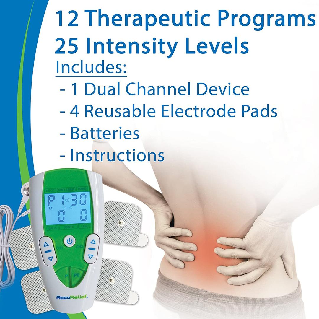 AccuRelief™ Dual Channel TENS