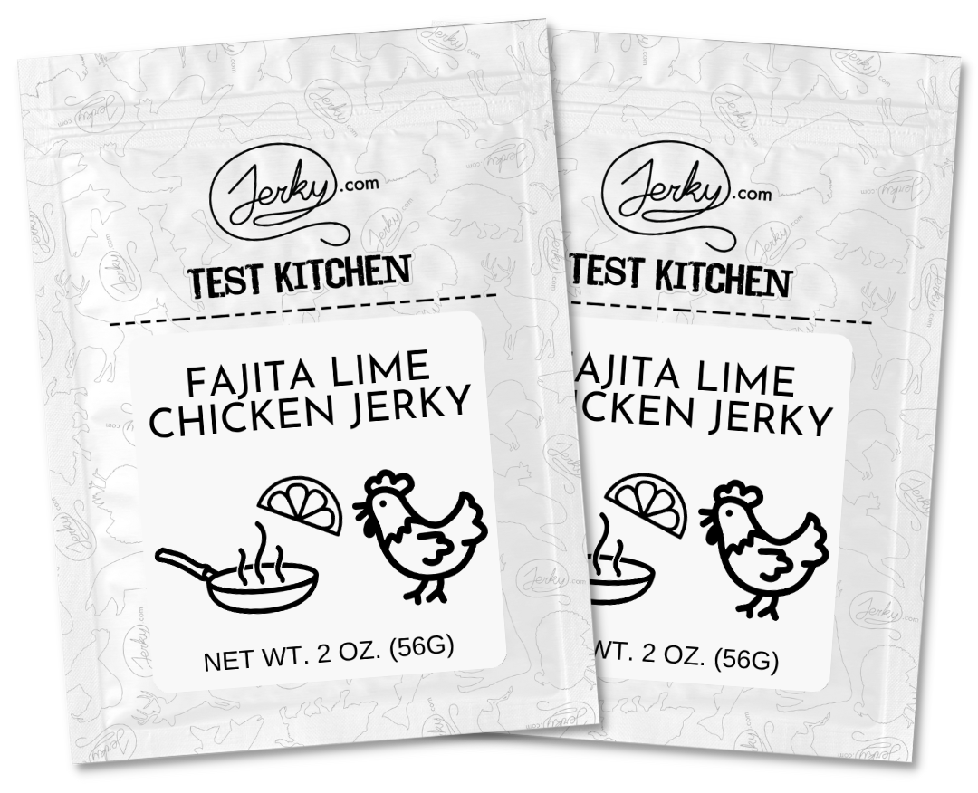 Test Kitchen - Fajita Lime Chicken Jerky 2-Pack