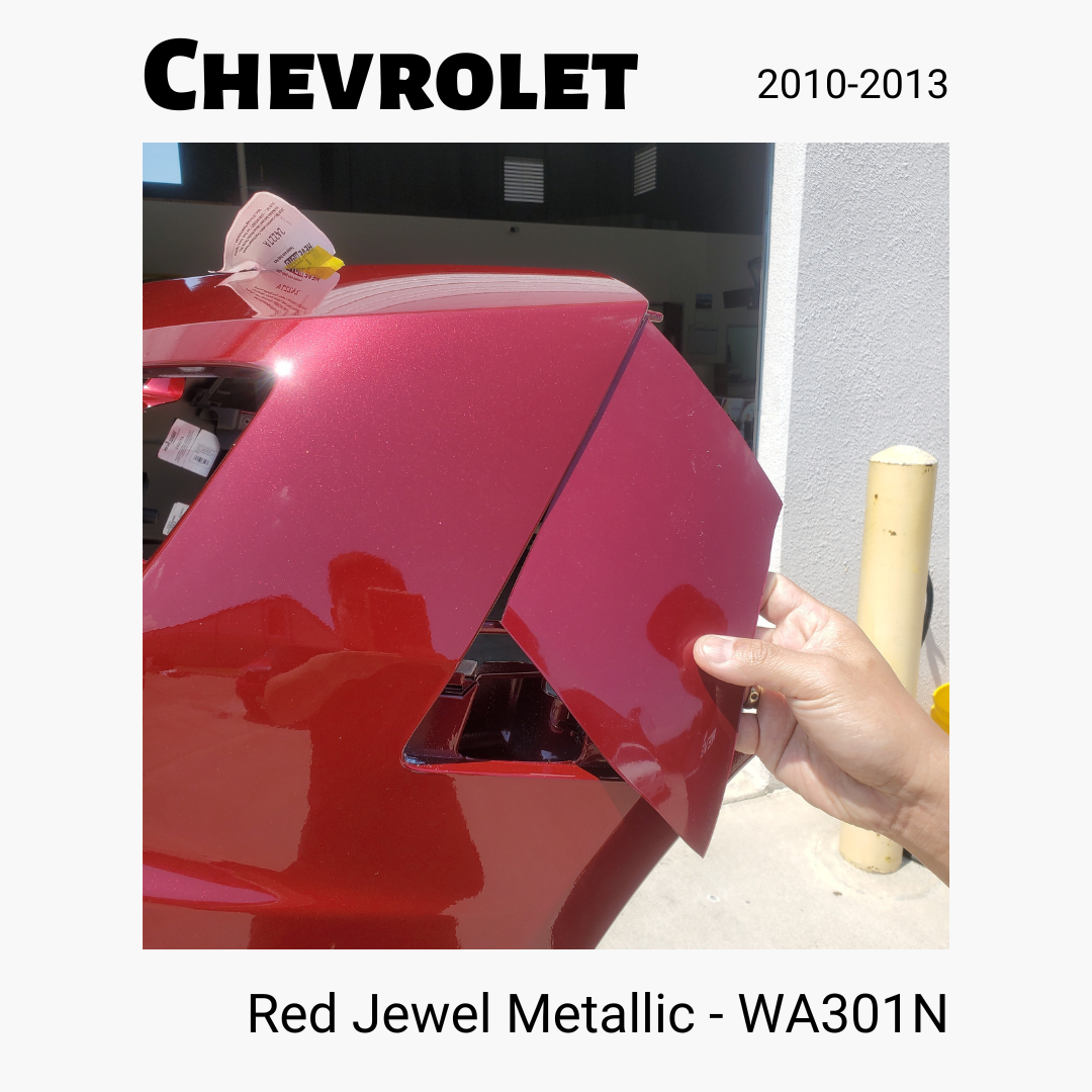 24227 - 2010-2013 Chevrolet Camaro Front Bumper Red Jewel Metallic (WA301N) - ReveMoto Custom Paint Match