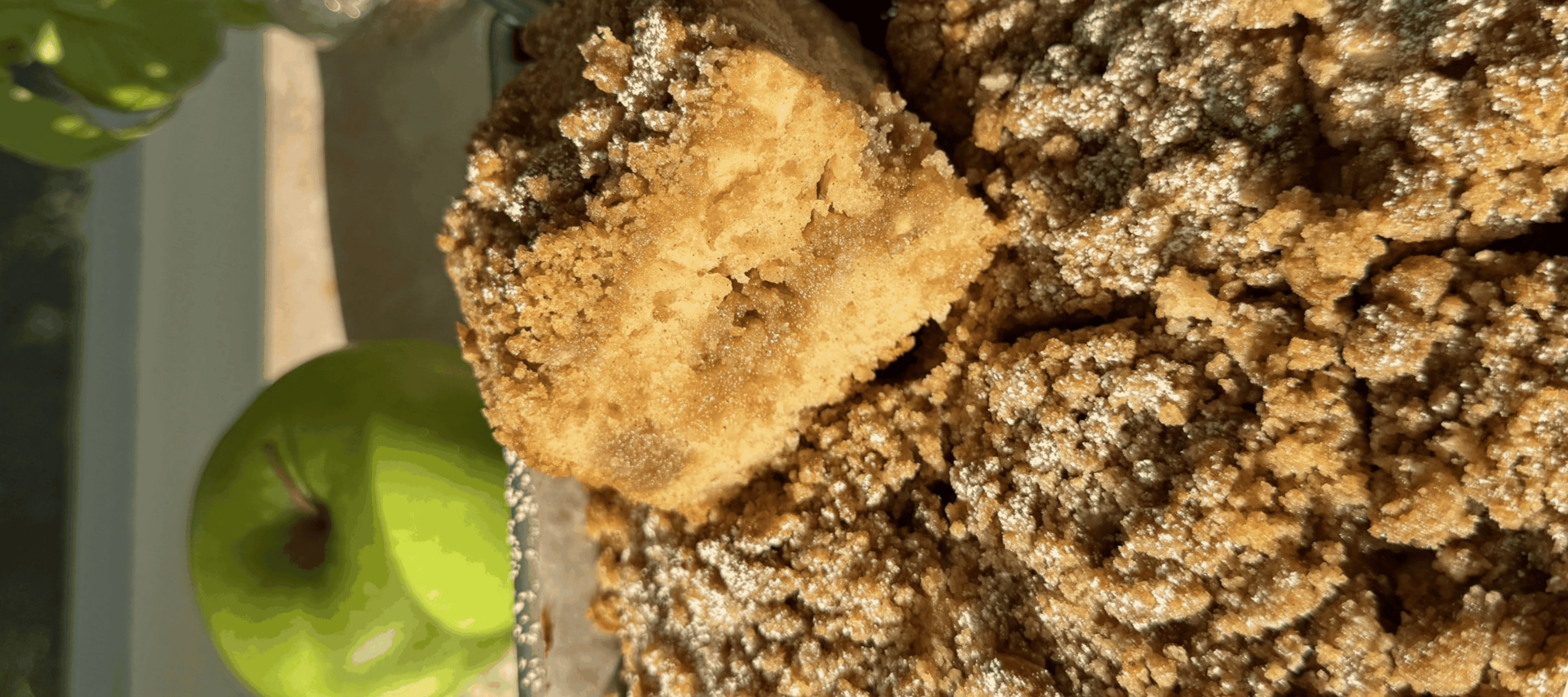 Apple cider coffee cake