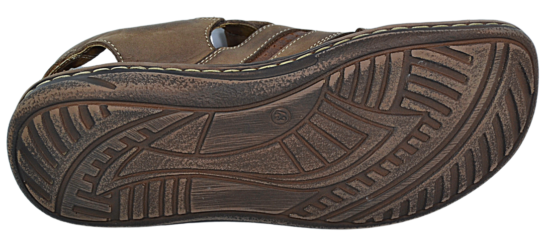 Elijah - Mens Leather sandals - Reindeer leather