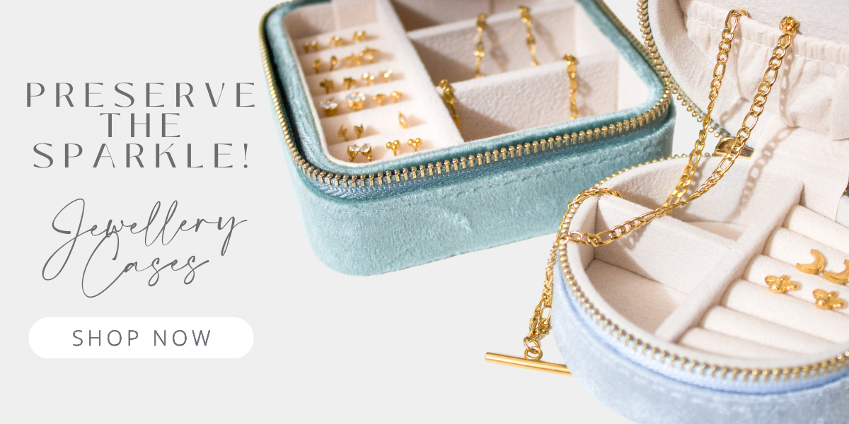 Preserve the sparkle with a jewellery case - shop now