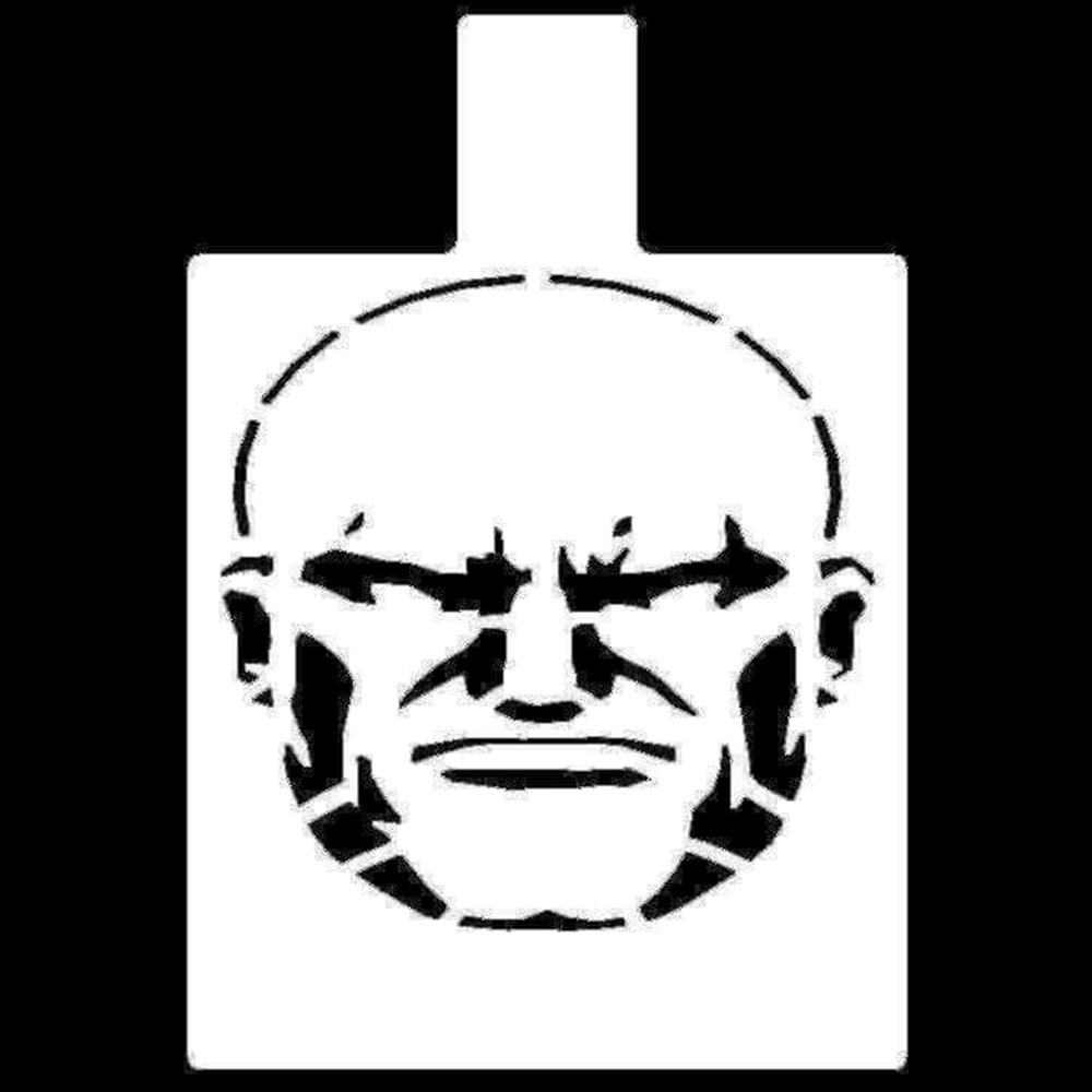 intruder target stencil