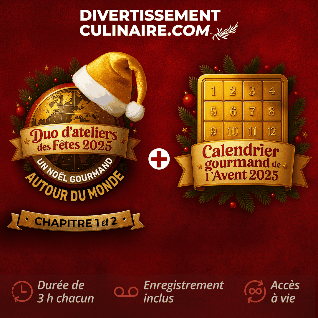 Duo d’ateliers des Fêtes 2025 : Un Noël gourmand autour du monde