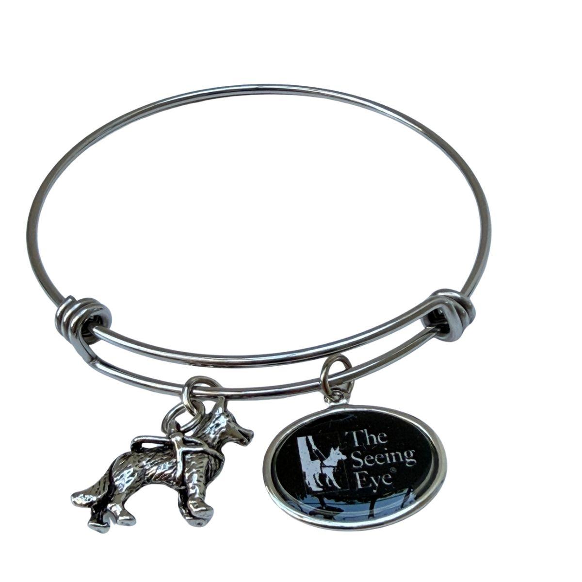 custom bracelet for The Seeing Eye Dog with custom charms