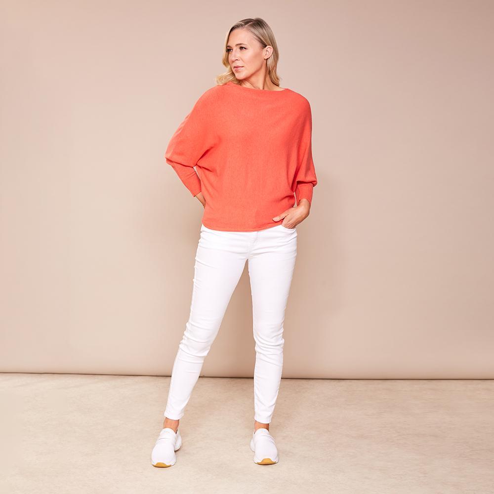 Jenny Boat Neck (Coral)