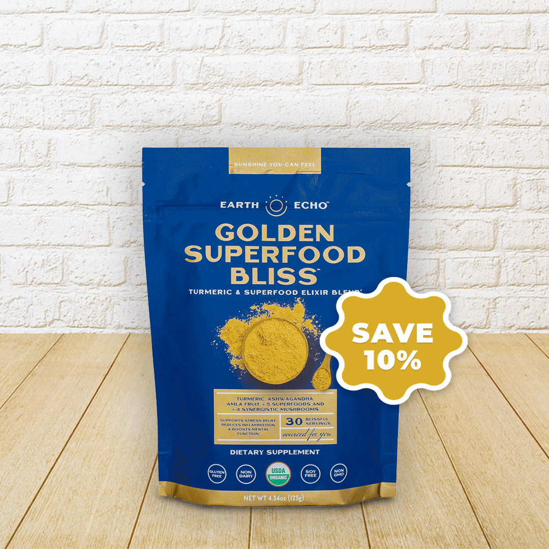 Earth Echo's Golden Superfood Bliss Earth Echo Foods