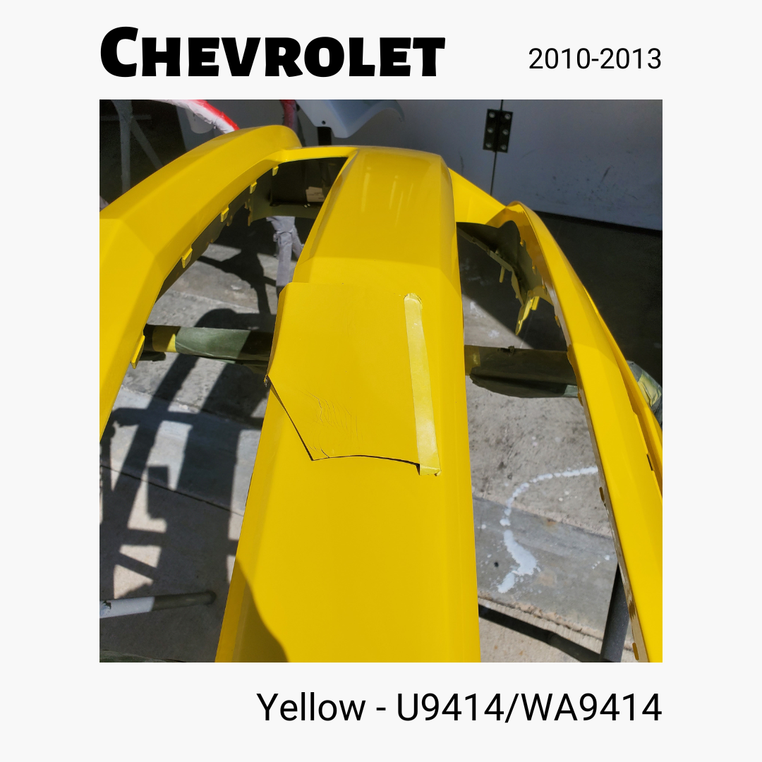 Chevrolet Yellow WA9414 - ReveMoto Custom Paint Match