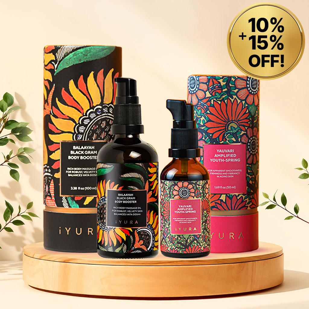 Black Gram Face & Body Oil Duo