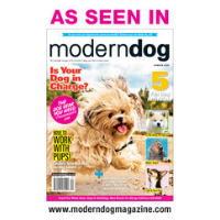 Door Buddy featured in Modern Dog Magazine