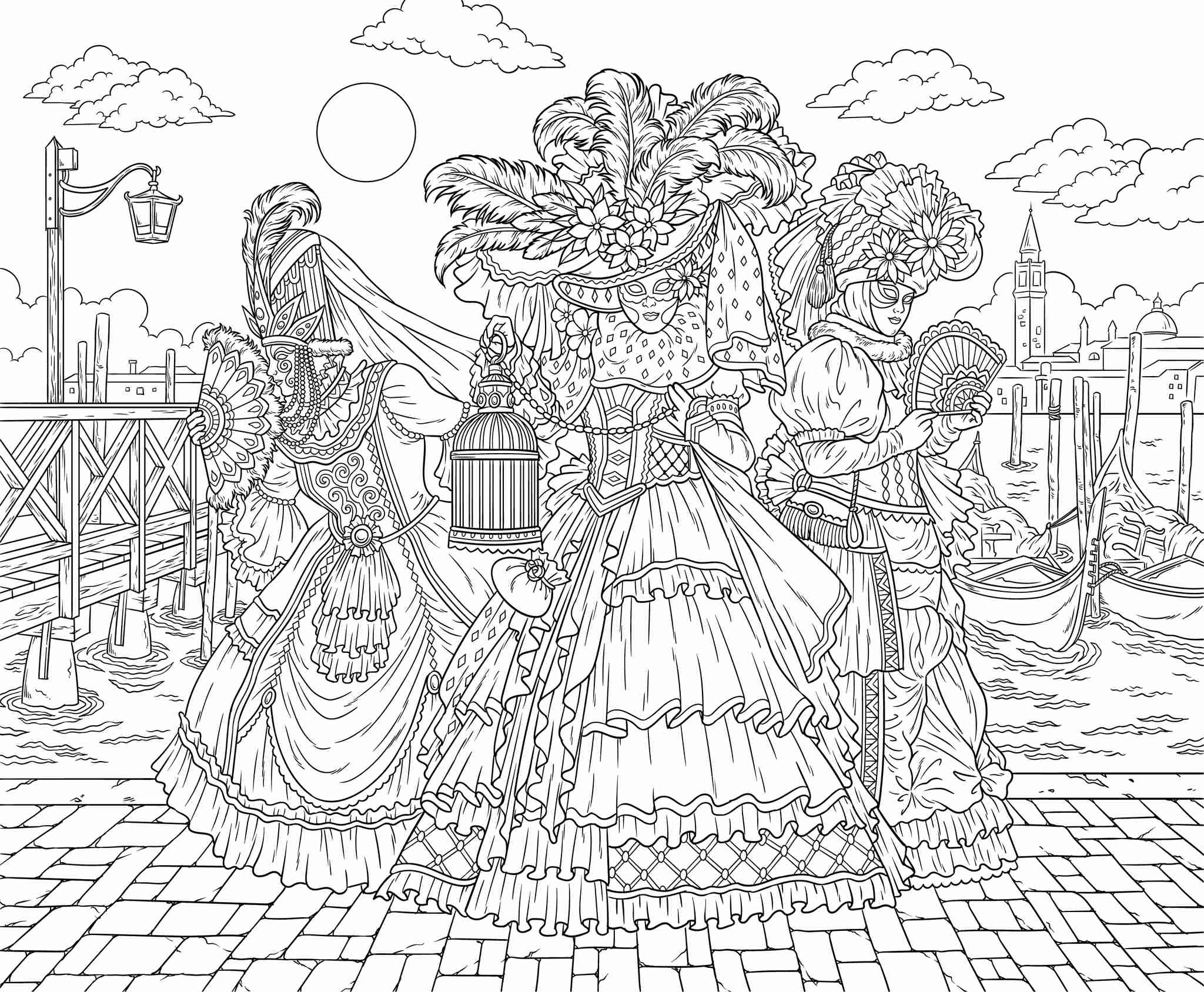 ColorIt Freebie Friday Carnival in Venice 5/21/21