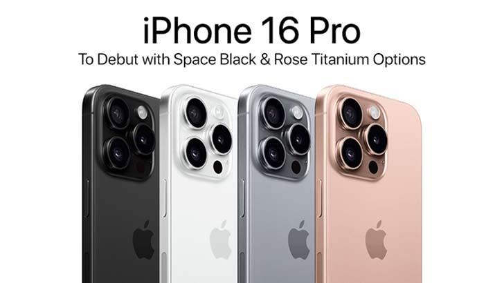 The new iPhone 16 Pro colors