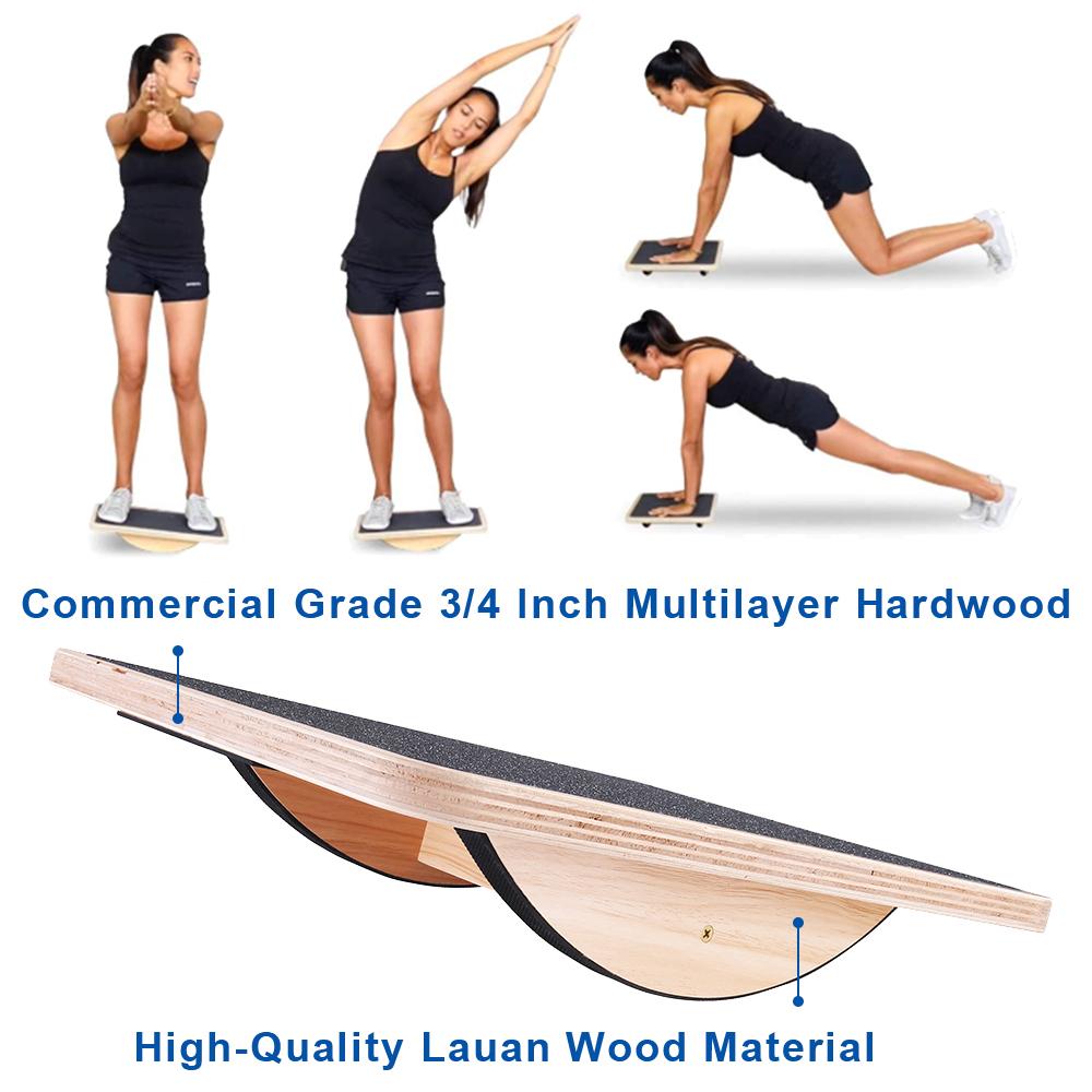 Workout with best sale balance board