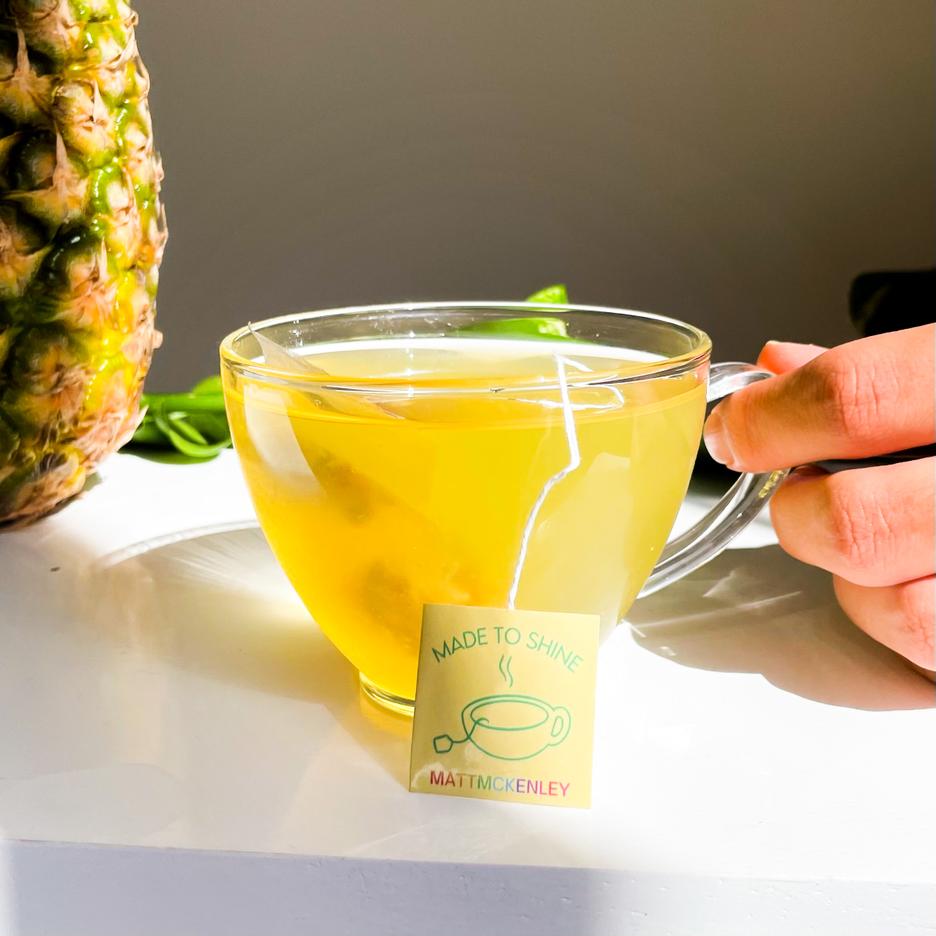 Pina Colada Tea ultraviolet tea