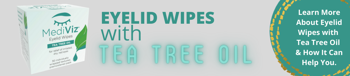MediViz Tea Tree Eyelid Wipes