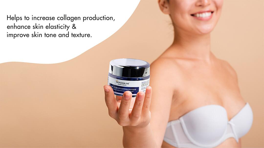 GHK-Cu Blue Copper Peptide Wrinkle Smoothing Treatment Capsules