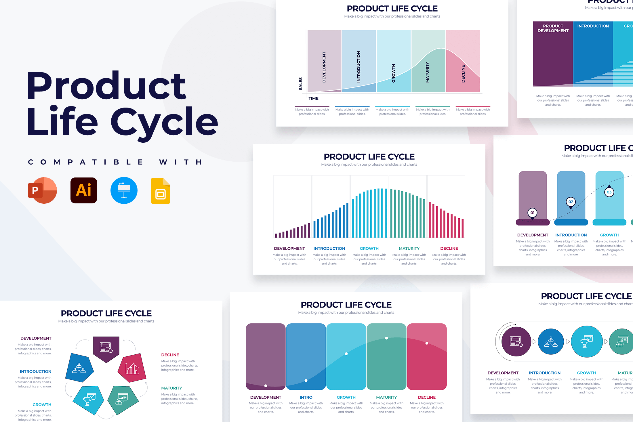 Finance Powerpoint Infographic Templates