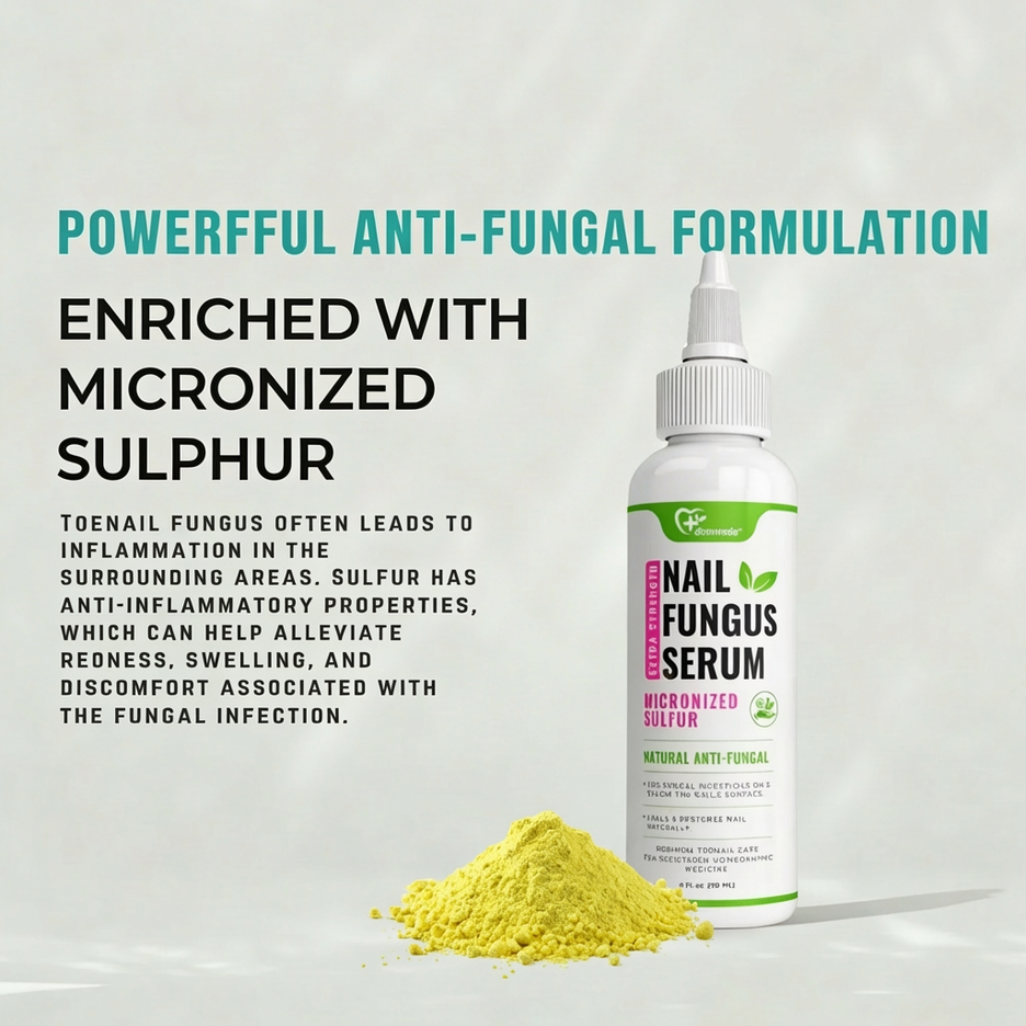 Dermveda™ Toenail Fungus Treatment–Micronized Sulfur Formula