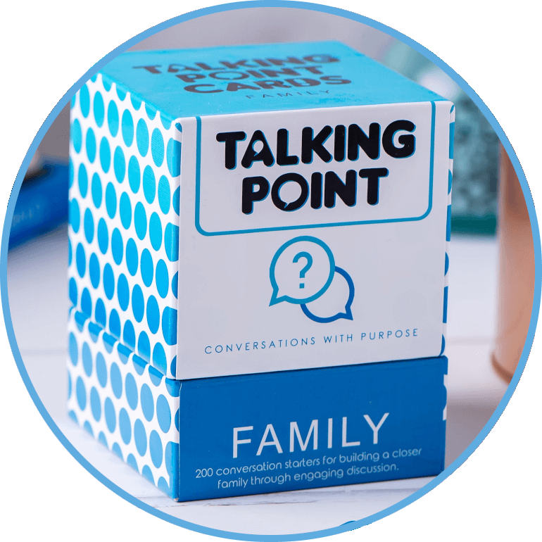 Talking Point Cards Conversation starter cards for everyone