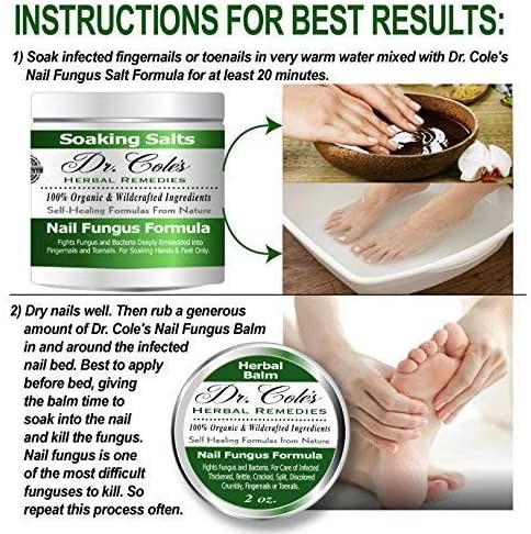 Dr. Coles Nail Fungus Balm Instructions for Best Results