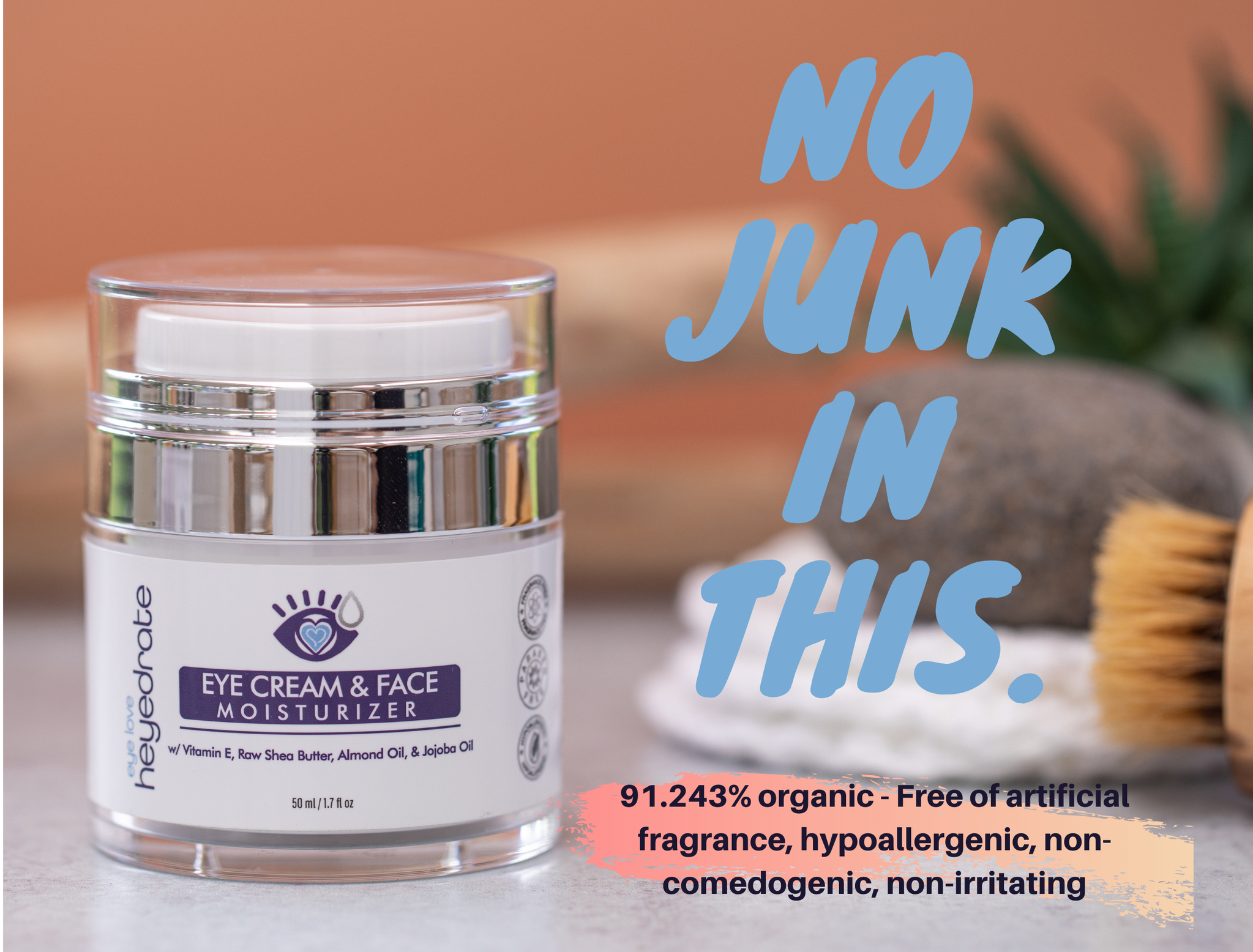 Heyedrate Eye Cream & Face Moisturizer