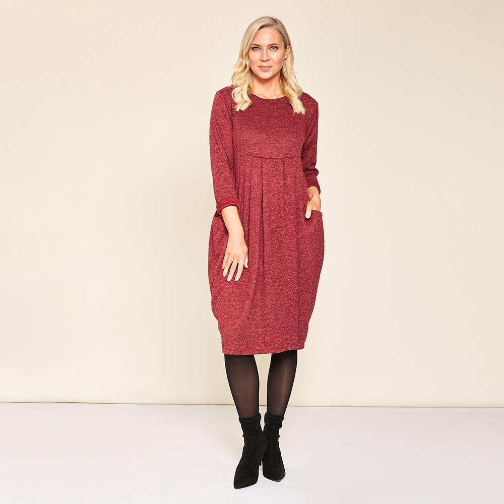 Luanne Dress (Wine)