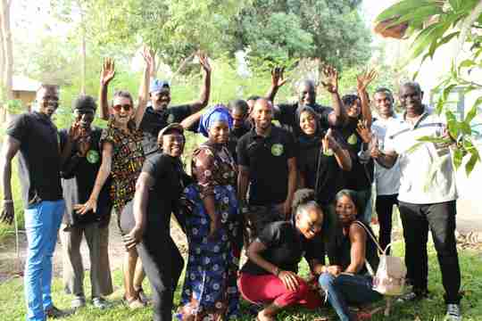 The team at Myfarm Africa startup