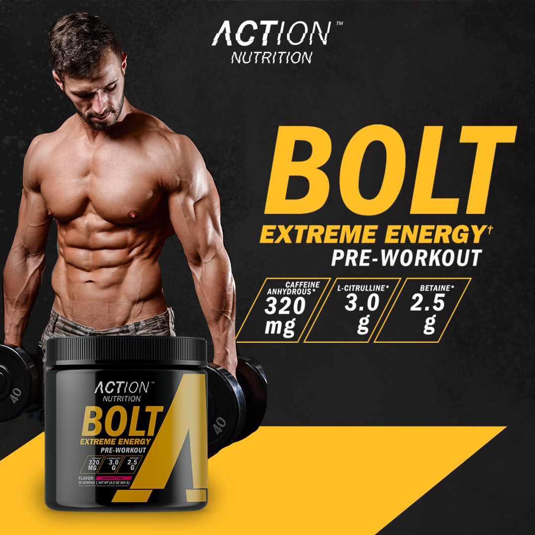 1 Bolt Extreme Energy Strength And Endurance