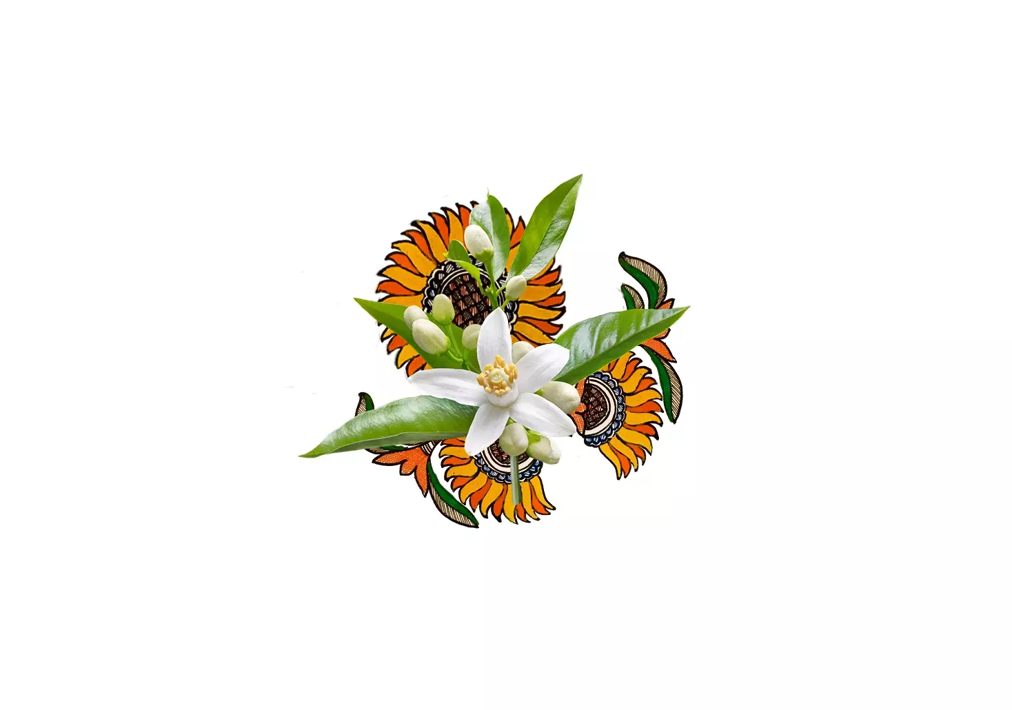 Neroli in a bowl
