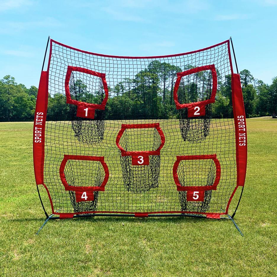 Heavy Duty Football Throwing Net Great for Quarterback Training Th