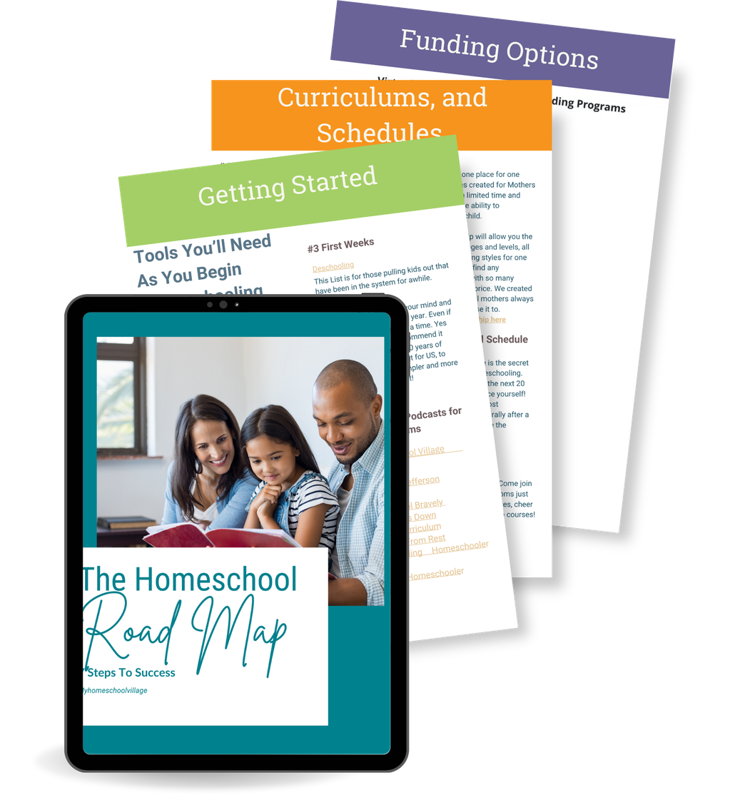 Homeschool Roadmap 1st 7 steps to getting started homeschooling