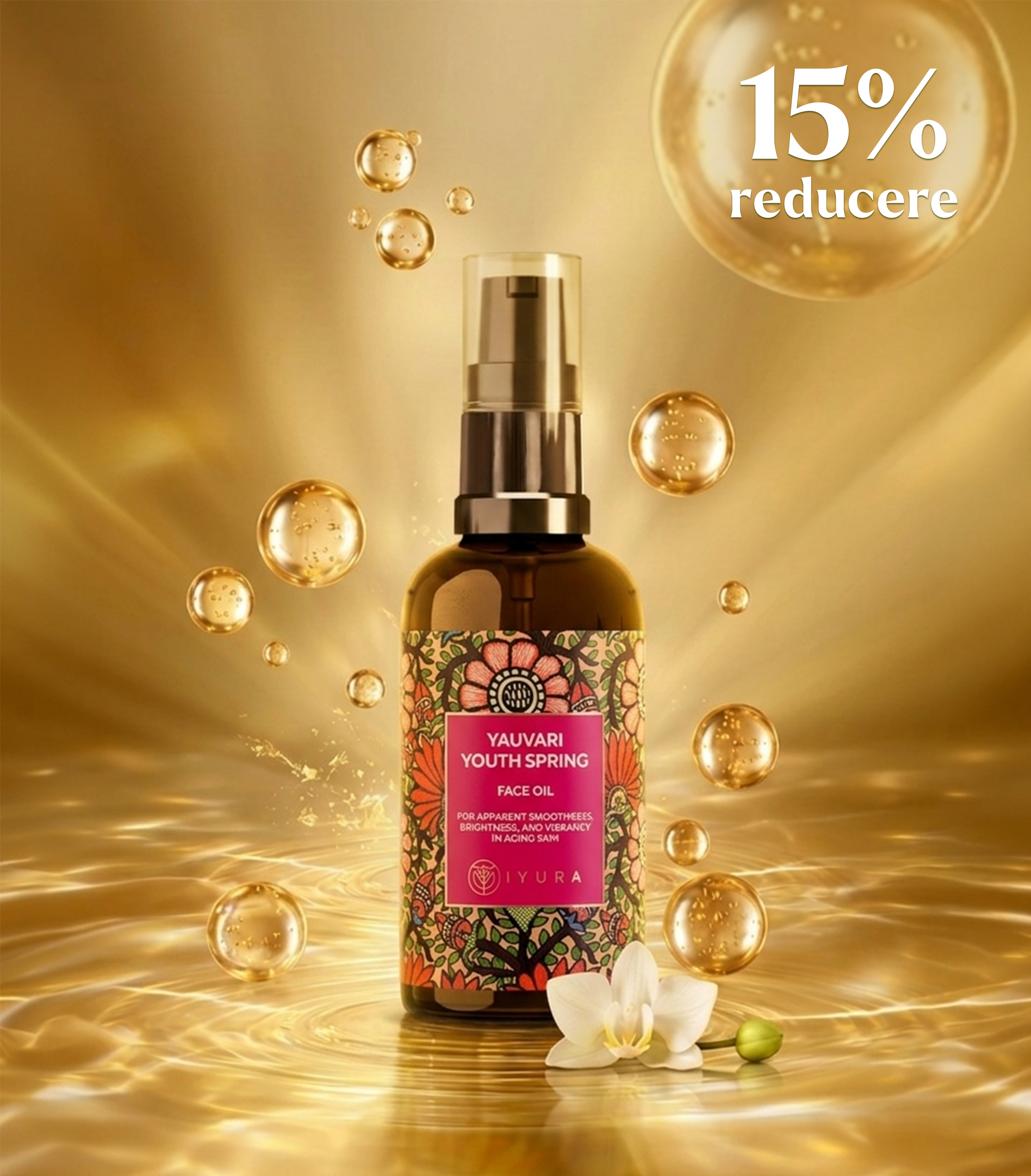 Yauvari Amplified Youth Sprint Face Oil - 25% Off