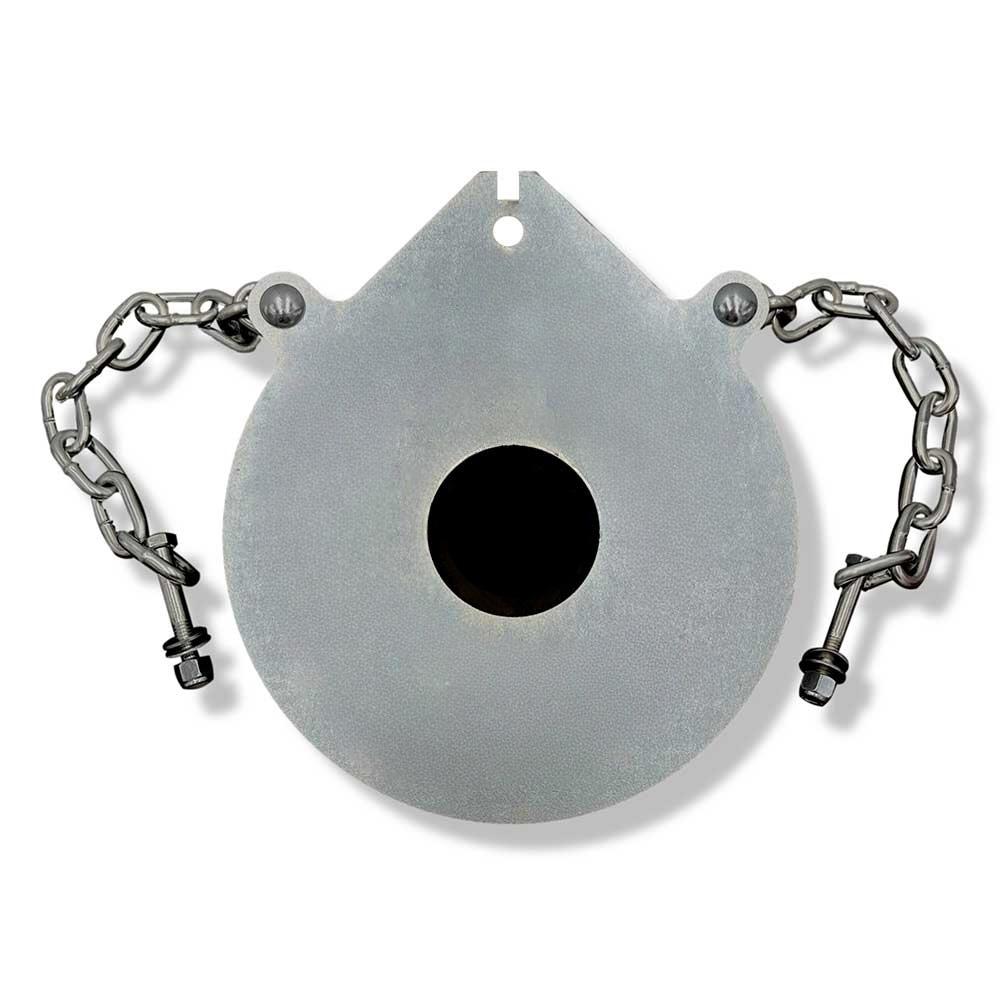 AR500 Steel Bullseye Gong reactive targets