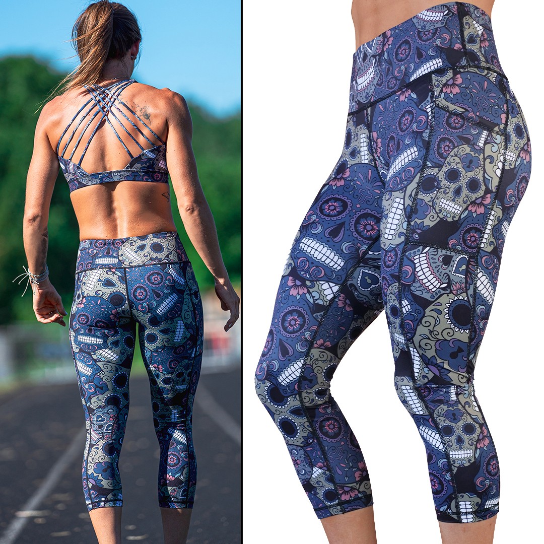 Constantly Varied Gear, Pants & Jumpsuits, Constantly Varied Gear Tear It  Up Capri Leggings New