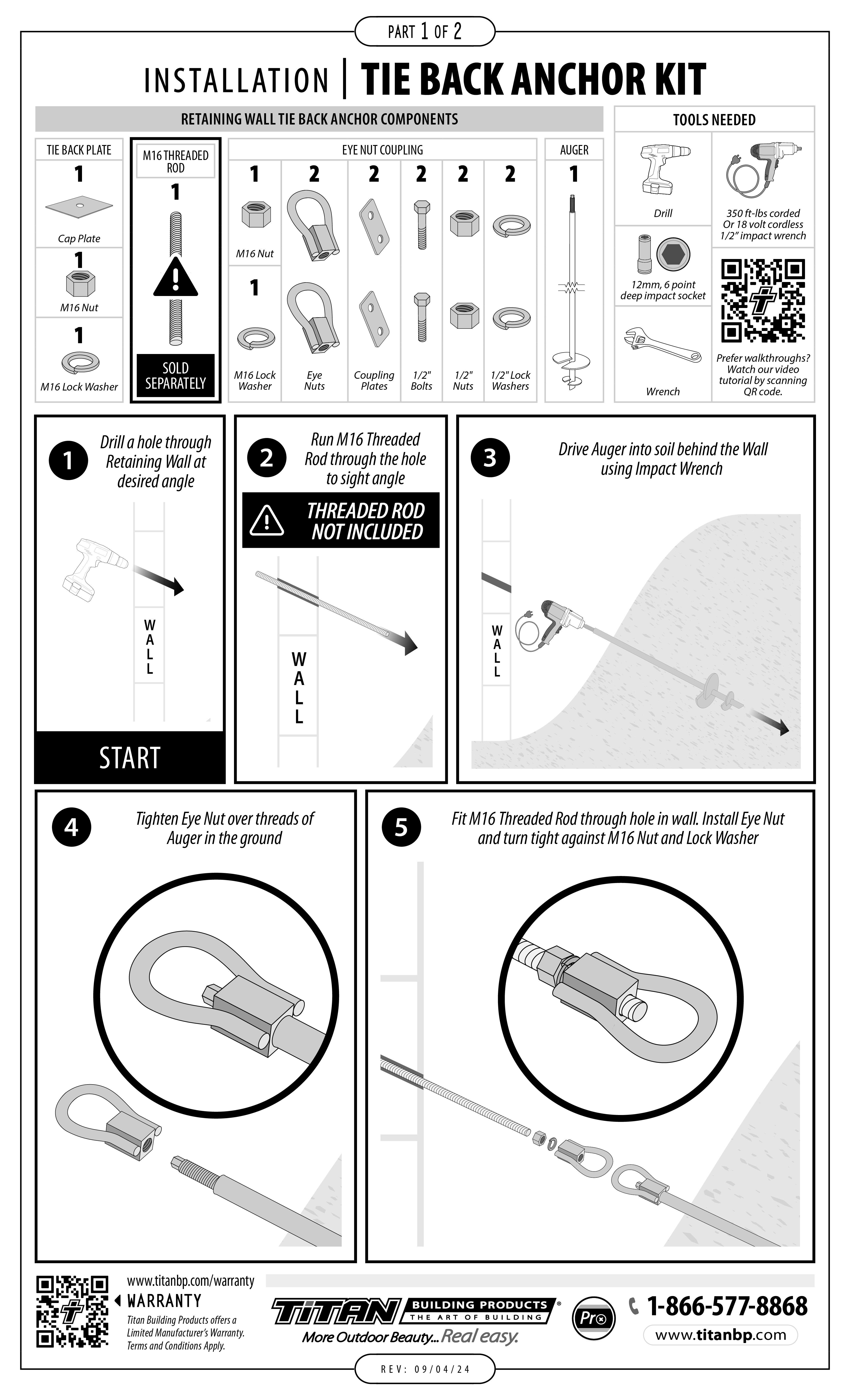 Tieback Anchor