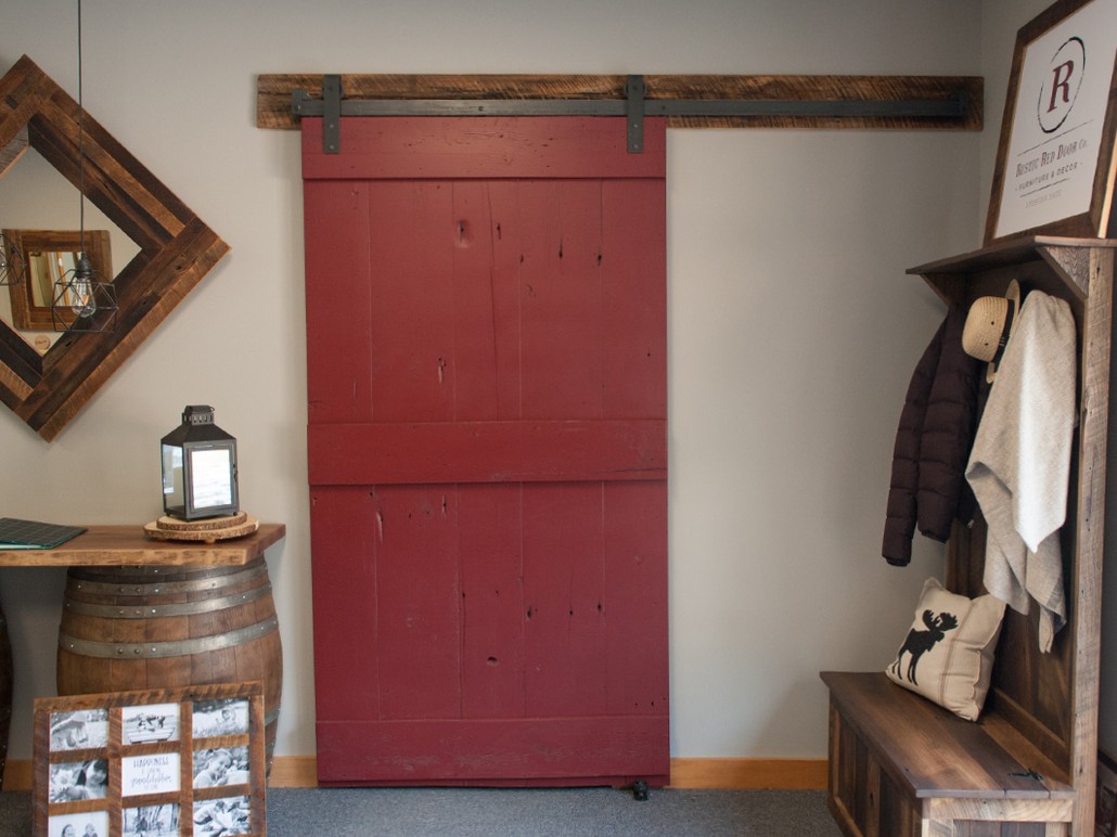 Farmhouse Red Barn Door