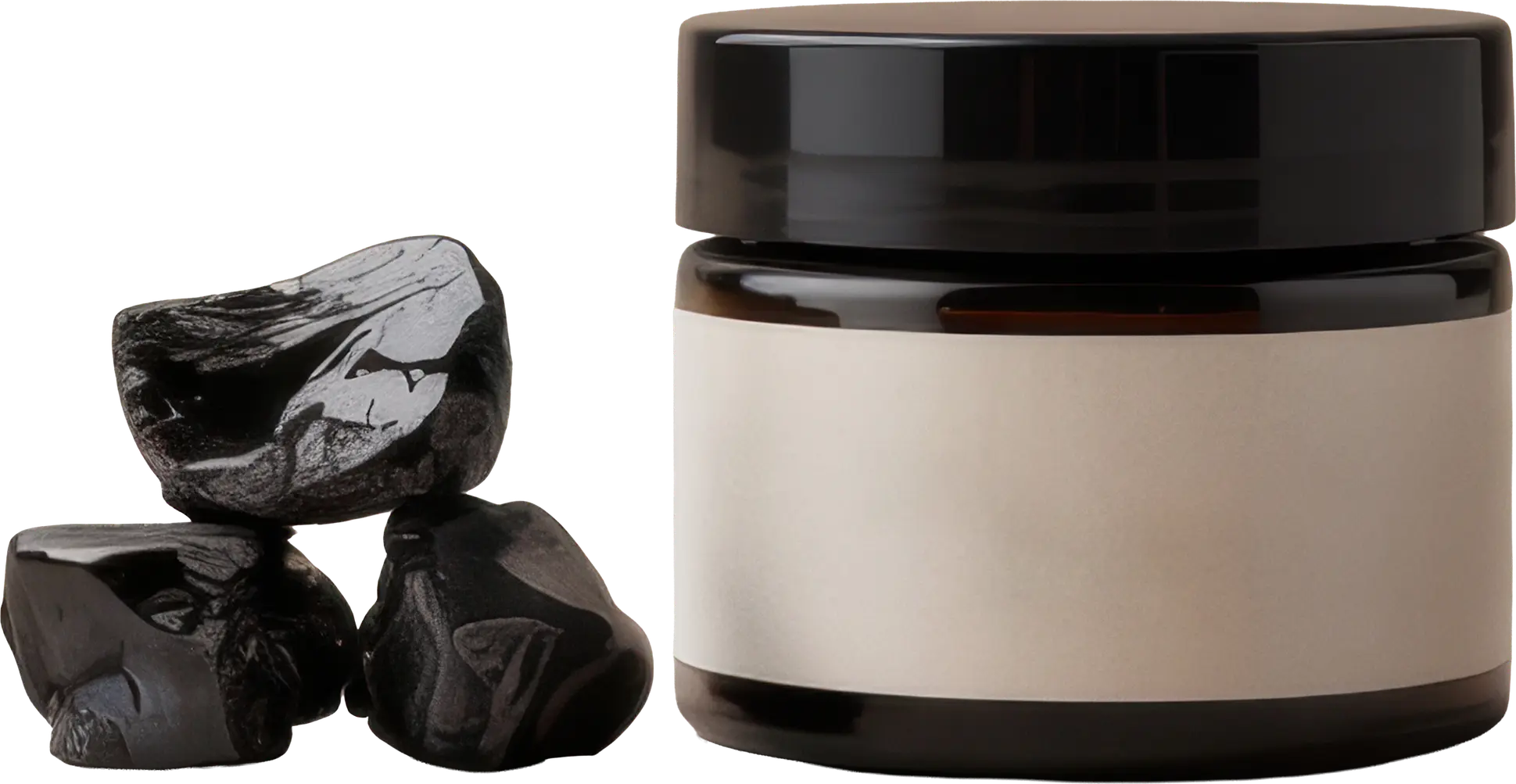 Generic unbranded Shilajit jar