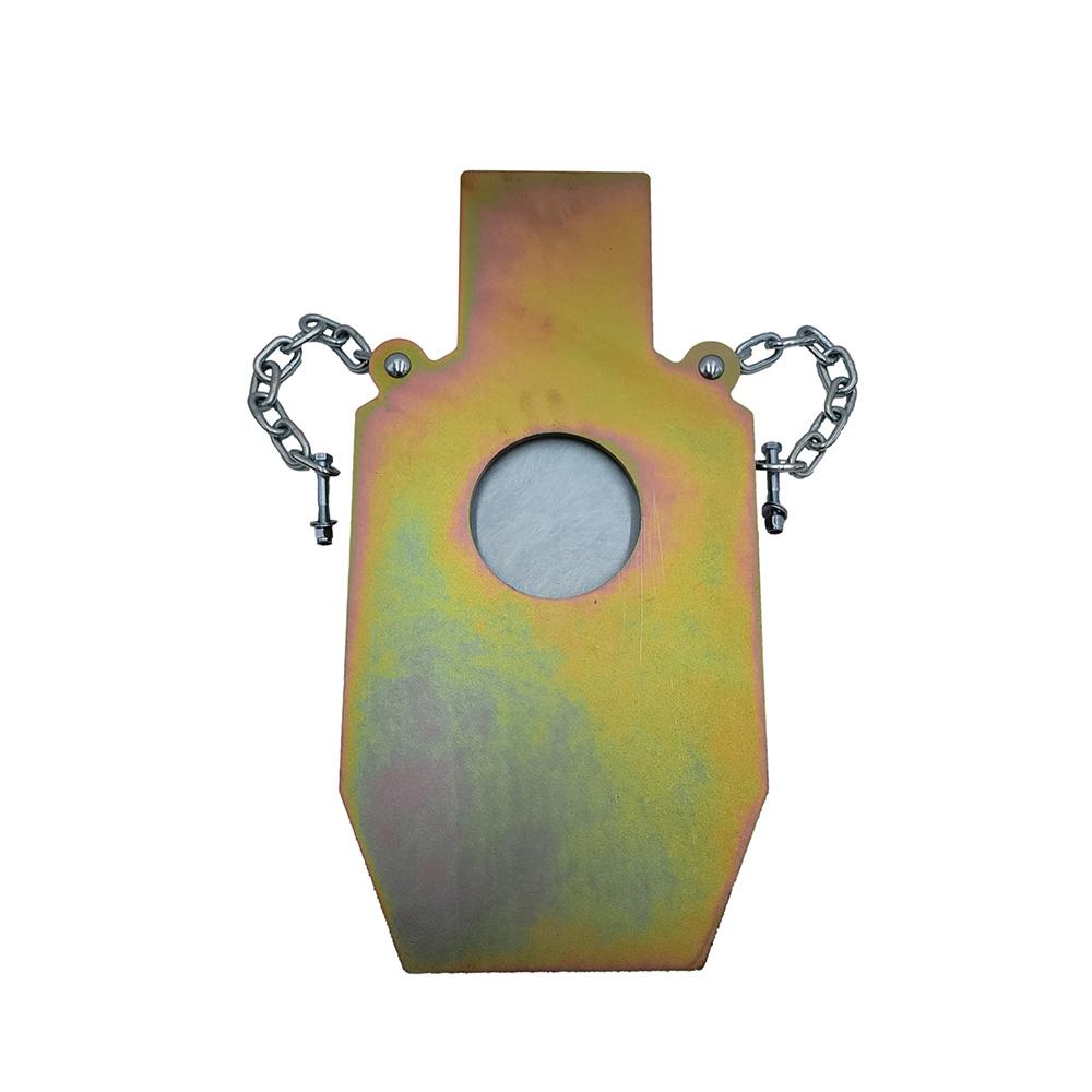 AR500 Bullseye Torso 1/4"