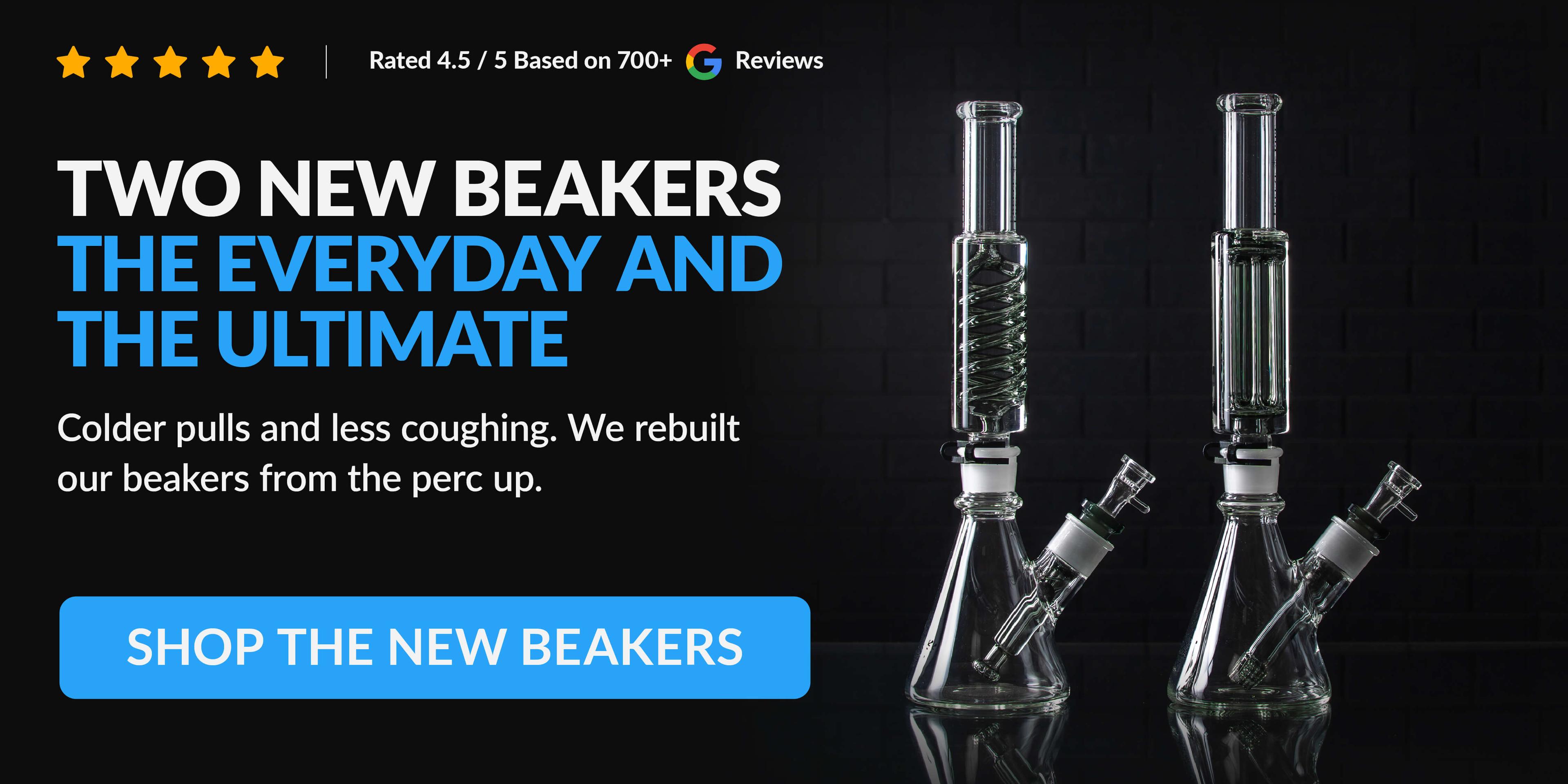 best selling bongs and pipes on table