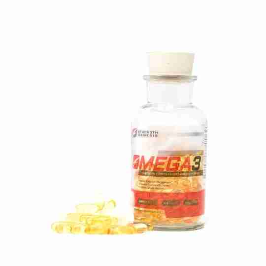 OMEGA 3 MOLECULARLY DISTILLED COLD PROCESSED FISH OIL (120 SOFTGELS)