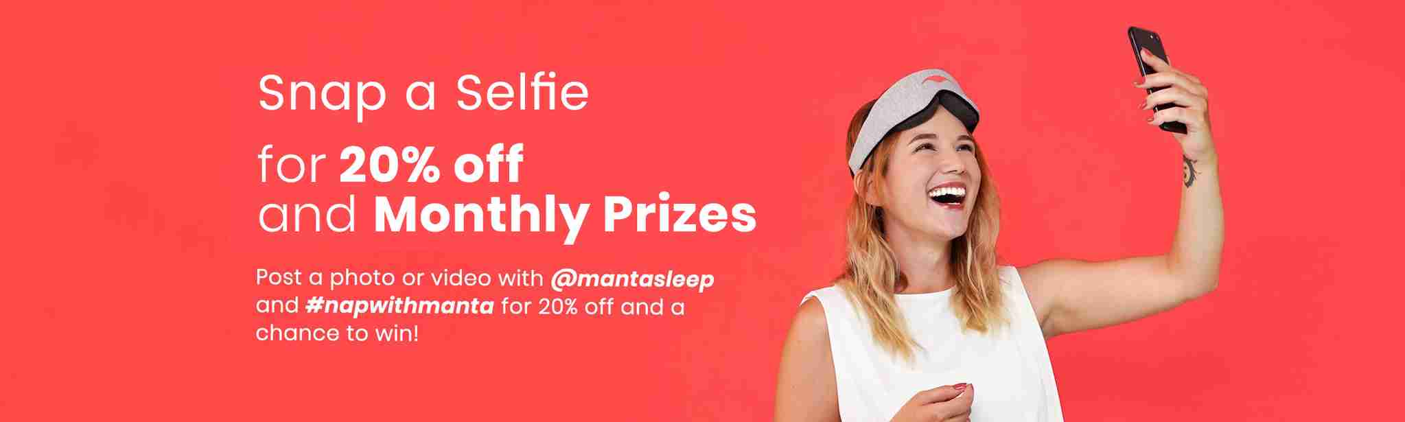 Manta Sleep #NapWithManta Contest