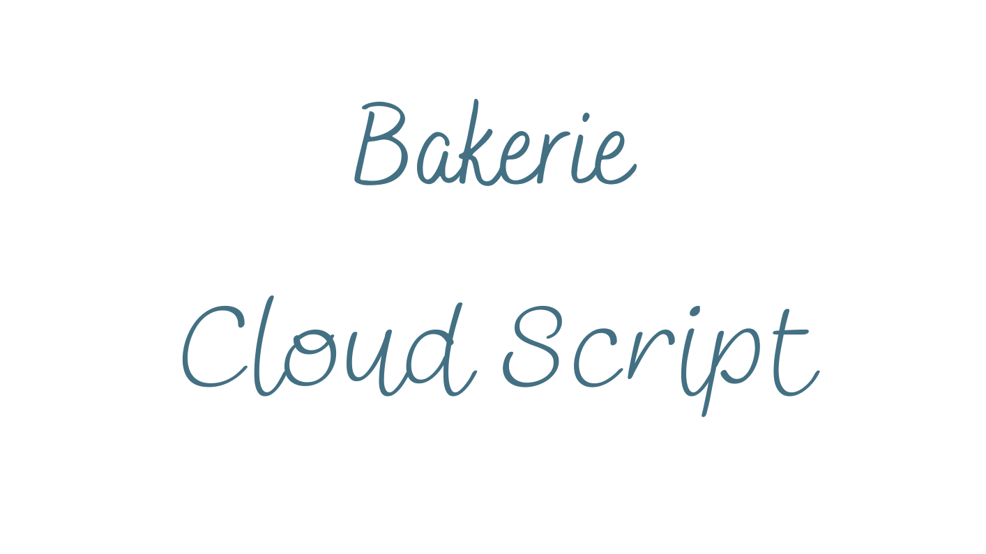 This is an image of the fonts Bakerie and Cloud Script.