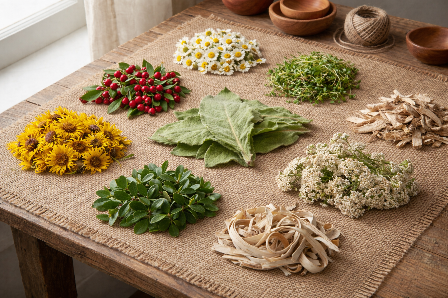 the herbal ingredients in Dr. Cole's Hemorrhoid Formula