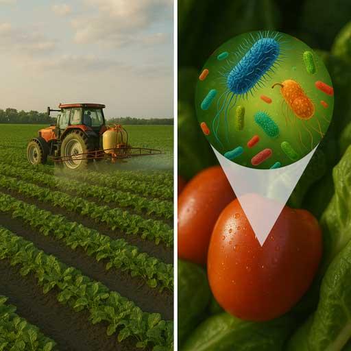 spraying of chemicals in farms
