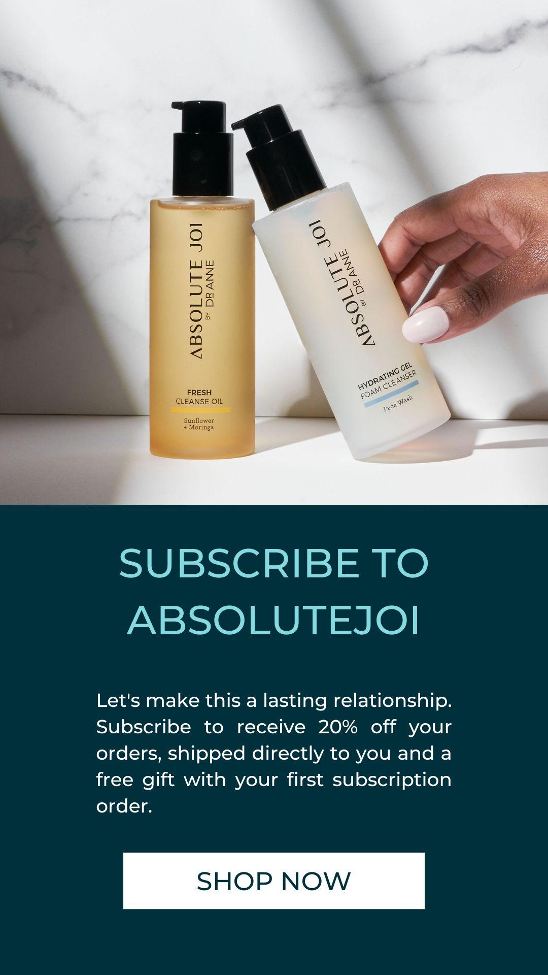 Skin Care Subscription Banner