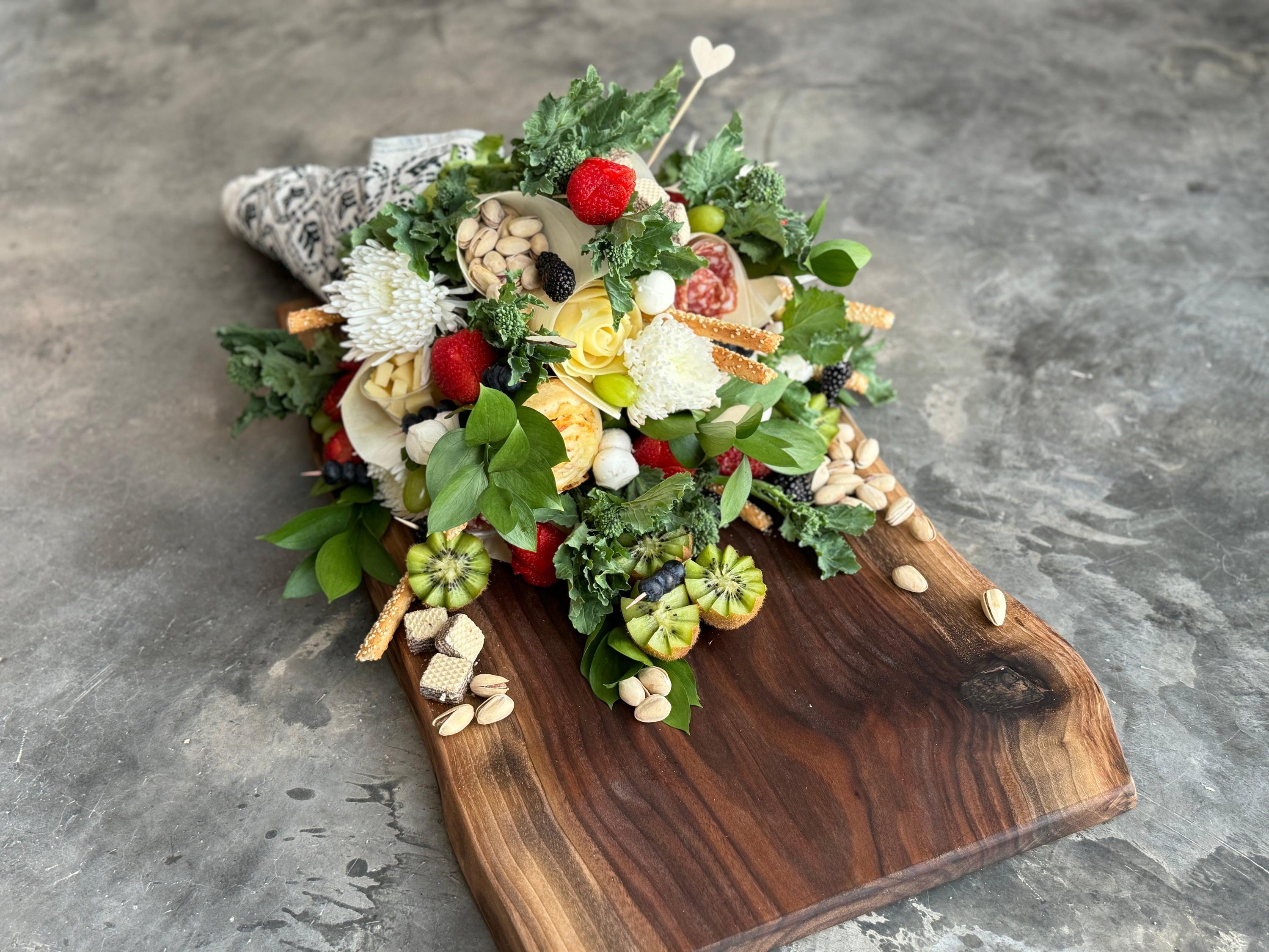 How to Make a Stunning Spill-Over Charcuterie Bouquet