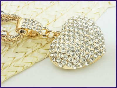 Cube Charms Silver Metal Bracelet